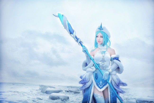 王者荣耀性感王昭君cosplay图片