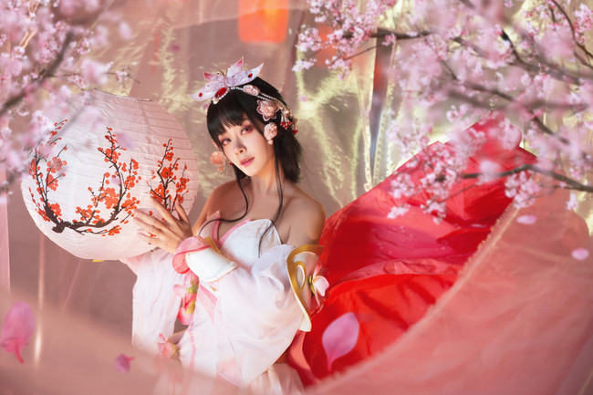 王者荣耀甄姬游园惊梦cosplay写真图片