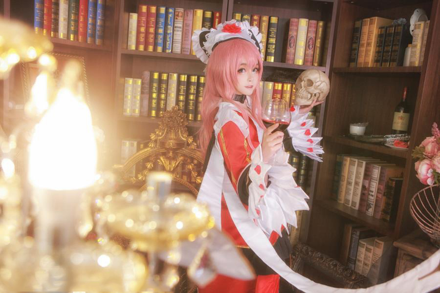 王者荣耀虞姬加勒比小姐cosplay图片