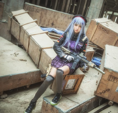 《少女前线》甜美可爱cosplay图片