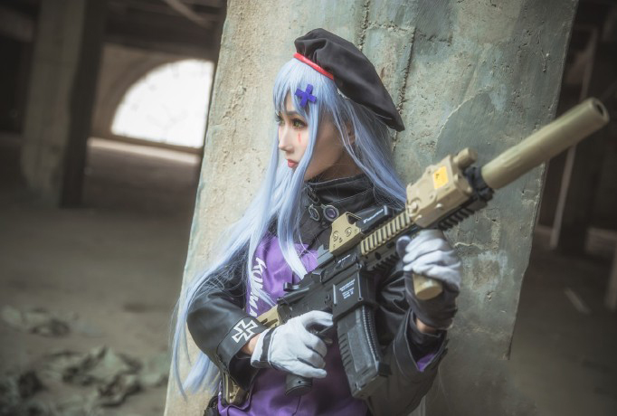 《少女前线》甜美可爱cosplay图片