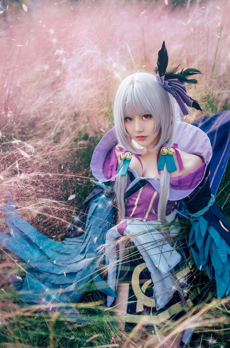 童颜美女Cosplay阴阳师以津真天性感图片