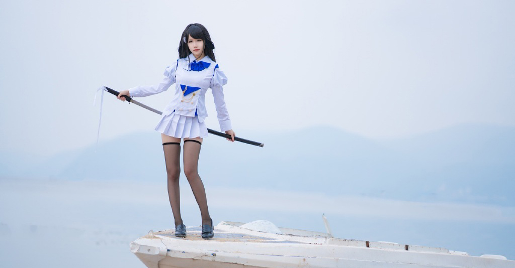 清纯美少女水手服黑丝诱惑cosplay图片