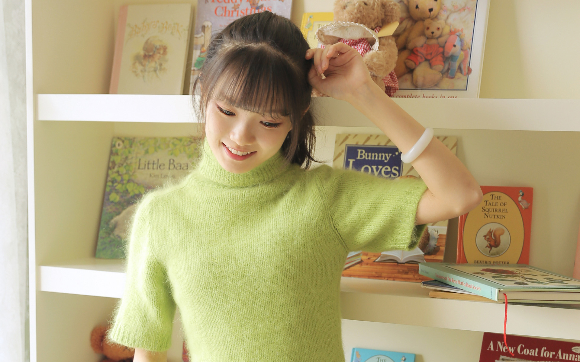 性感居家美女私房写真高清电脑桌面壁纸