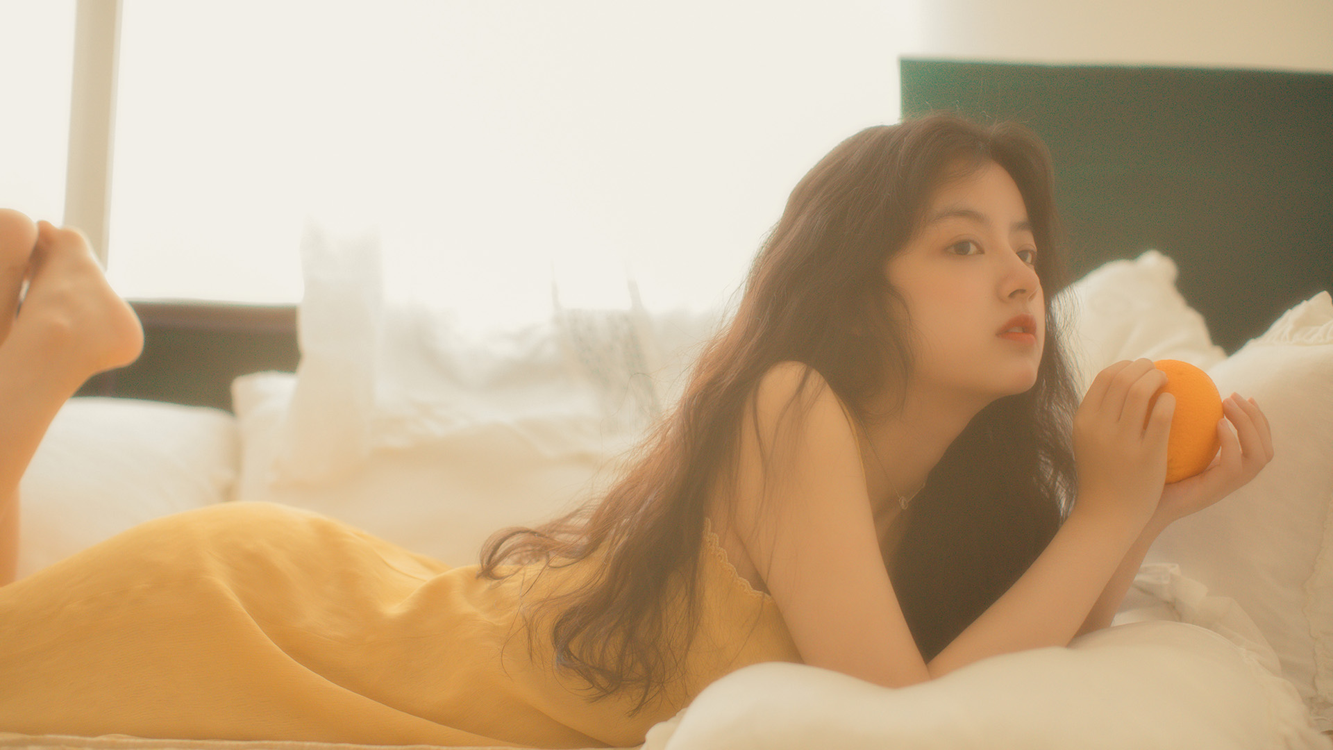 日系小清新美女唯美高清桌面壁纸