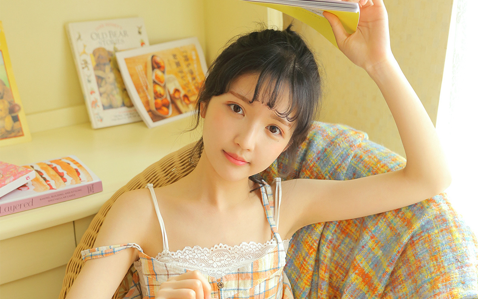 吊带长腿美女尤物高清电脑桌面壁纸 第一辑