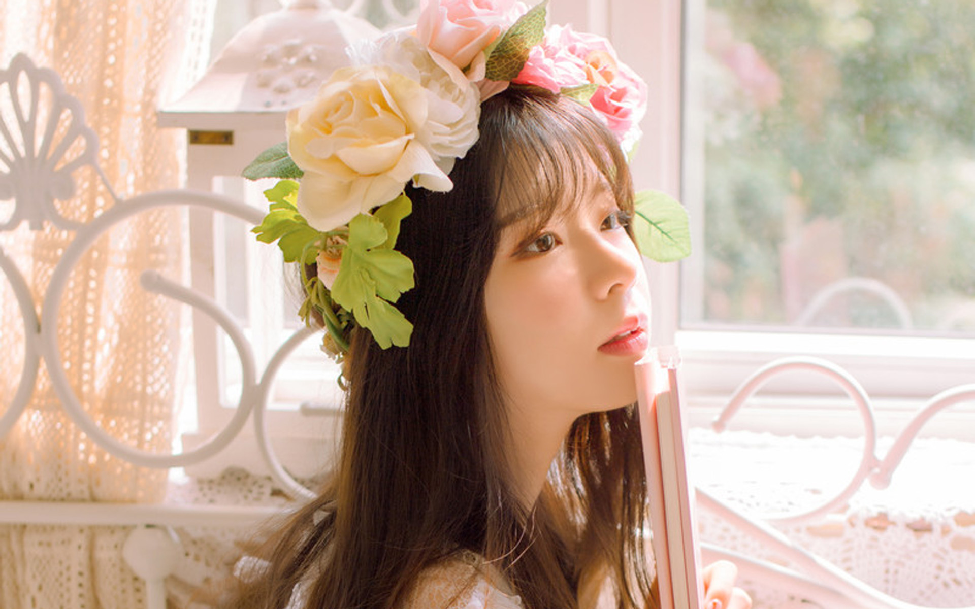 清新温婉美女私房写真图片壁纸