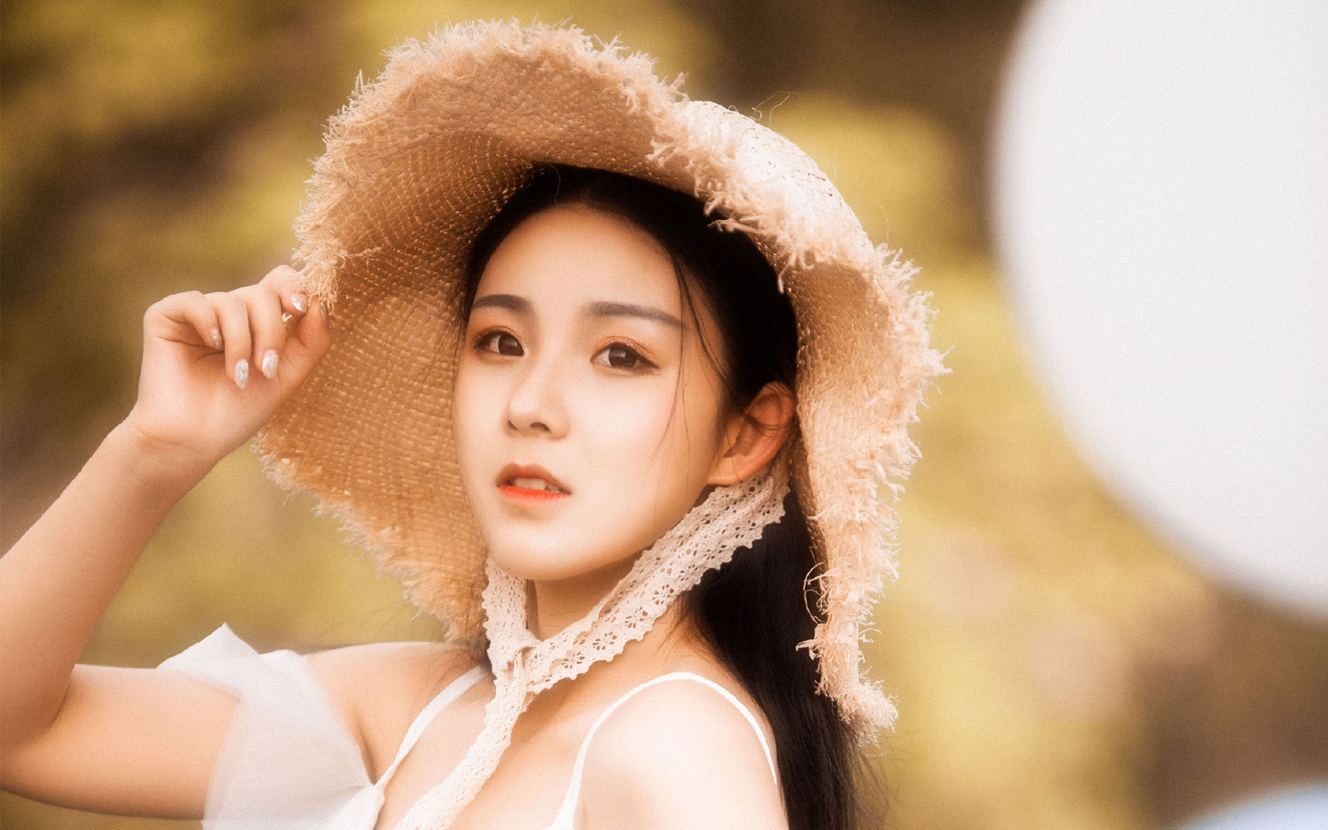 性感仙气美女高清桌面壁纸