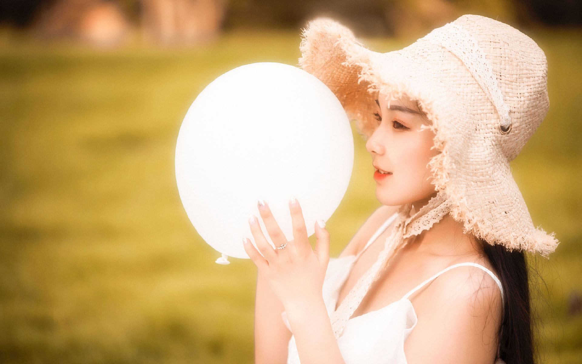 性感仙气美女高清桌面壁纸