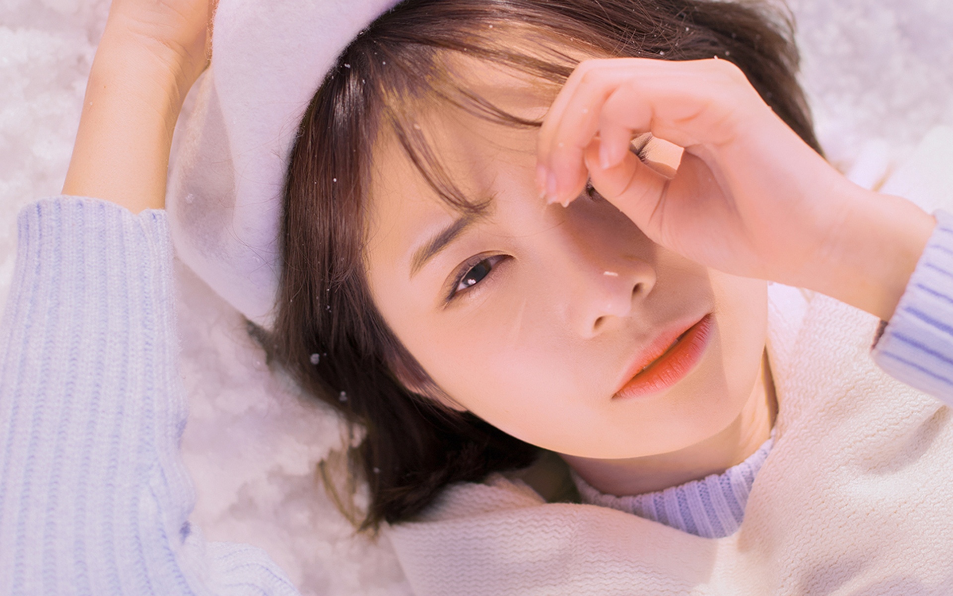 清纯甜美美女写真图片桌面壁纸