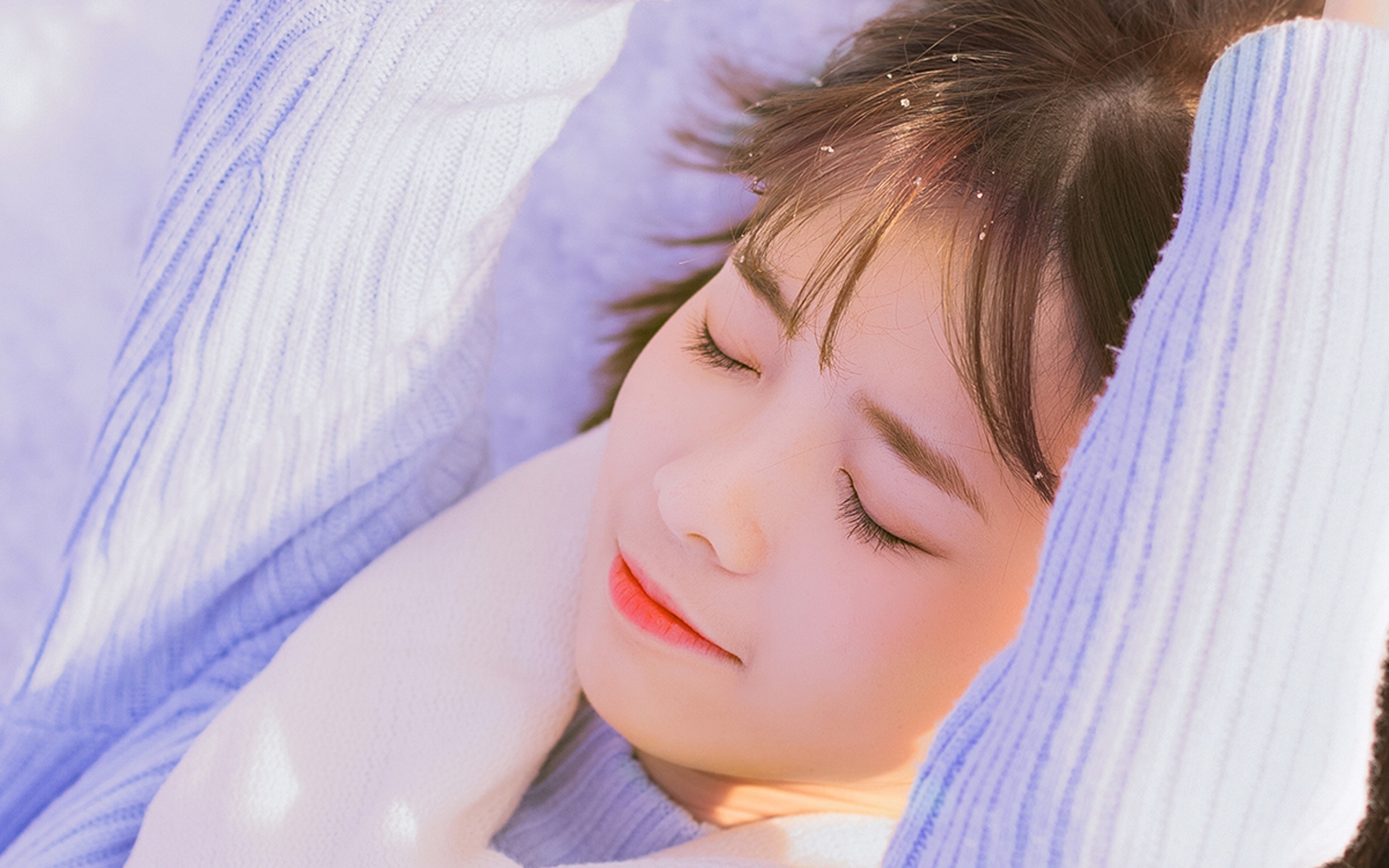 清纯甜美美女写真图片桌面壁纸