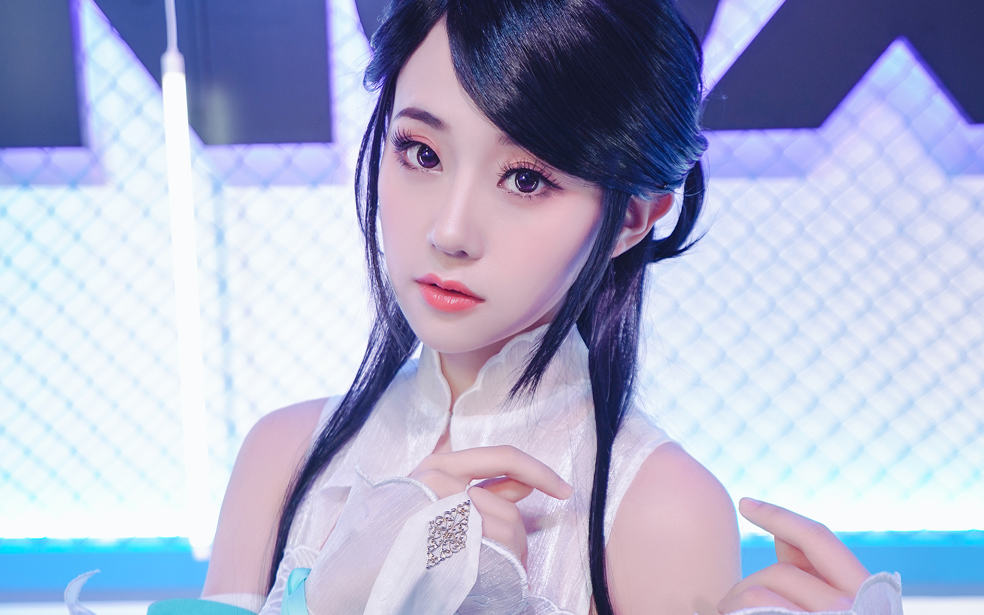 性感cosplay美女写真桌面壁纸