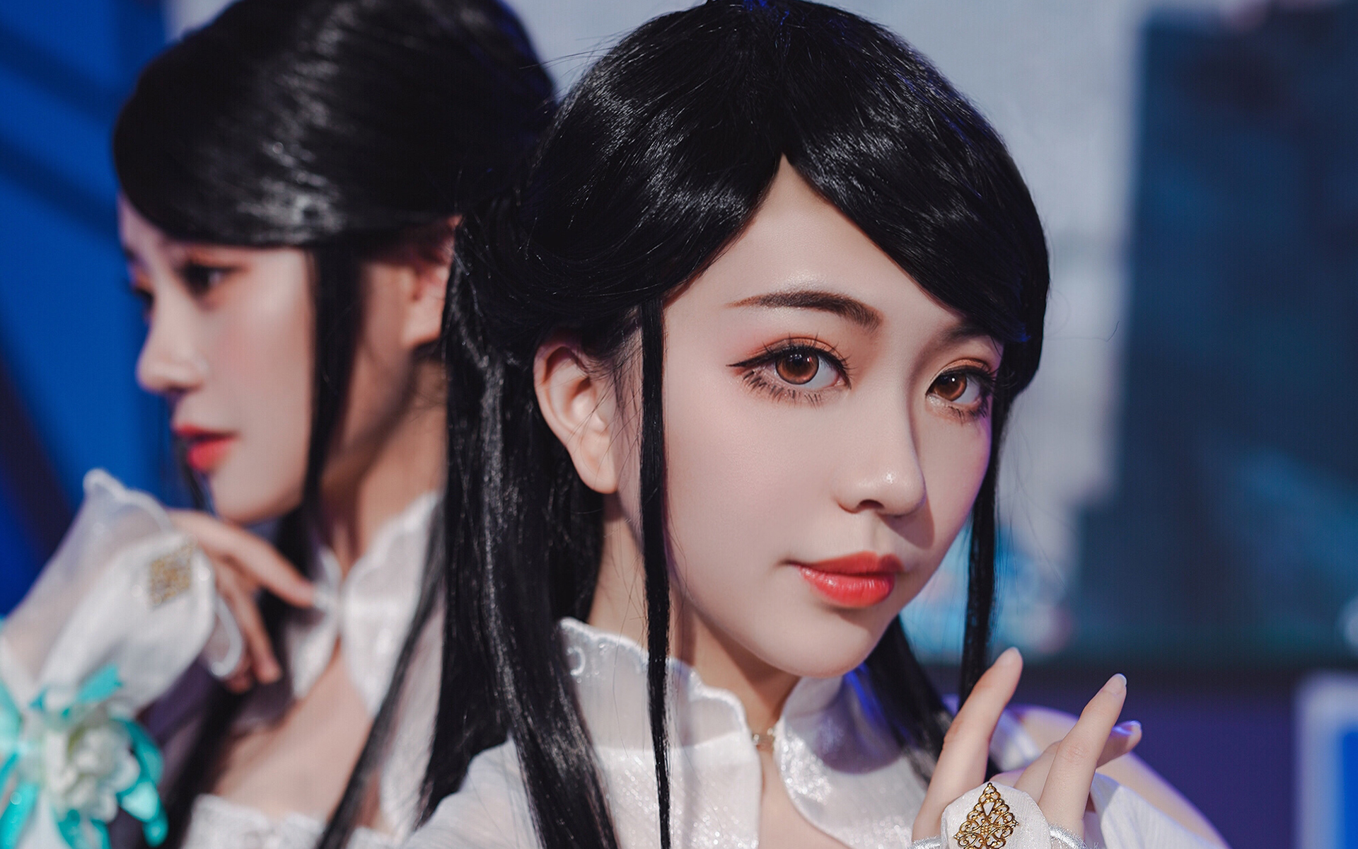 性感cosplay美女写真桌面壁纸