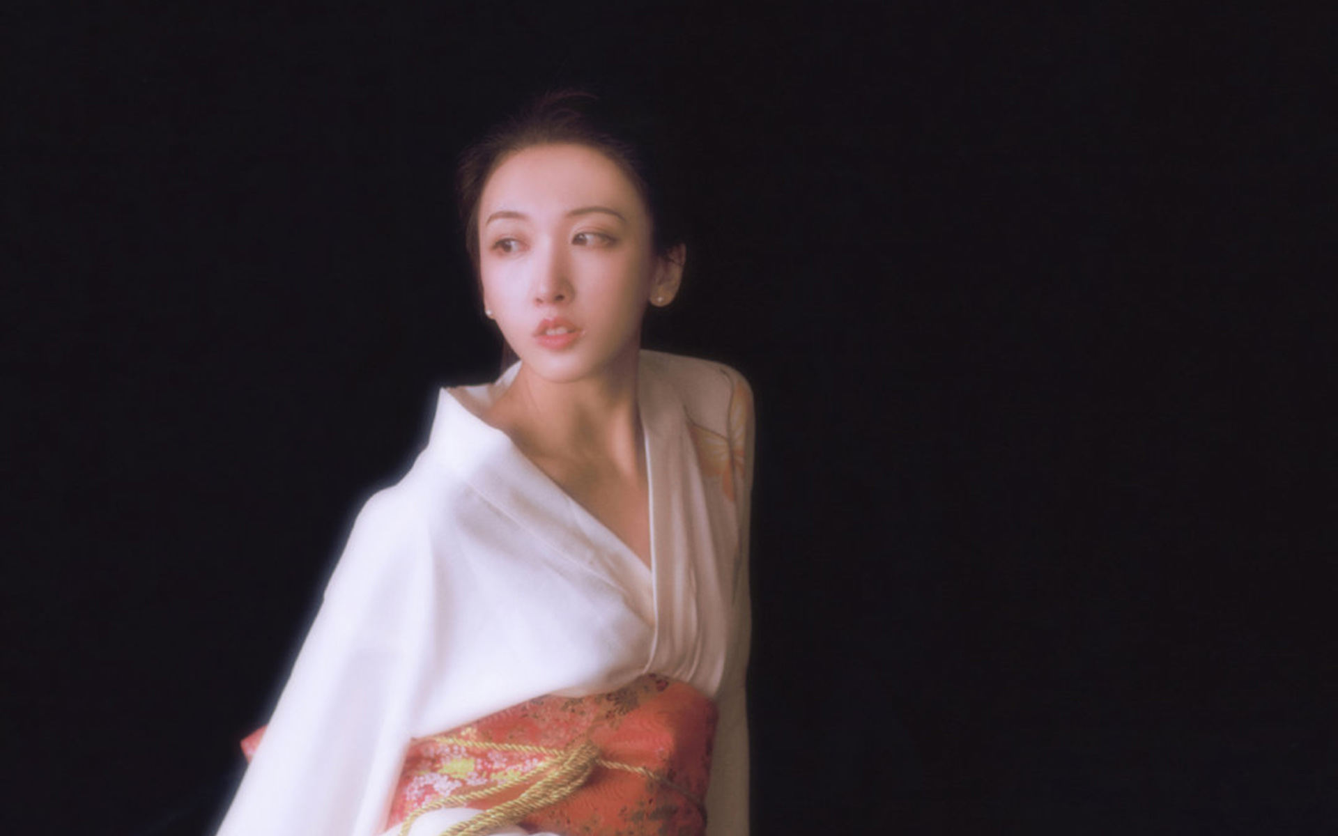 日系和服美女唯美高清桌面壁纸