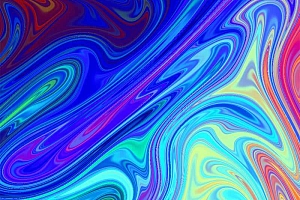 液状弯曲流体canvas背景特效